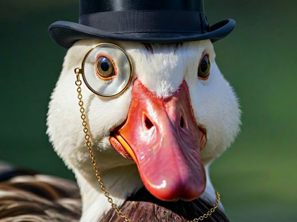 Kevin (KV-2831), a Pekin duck at Piedmont Park